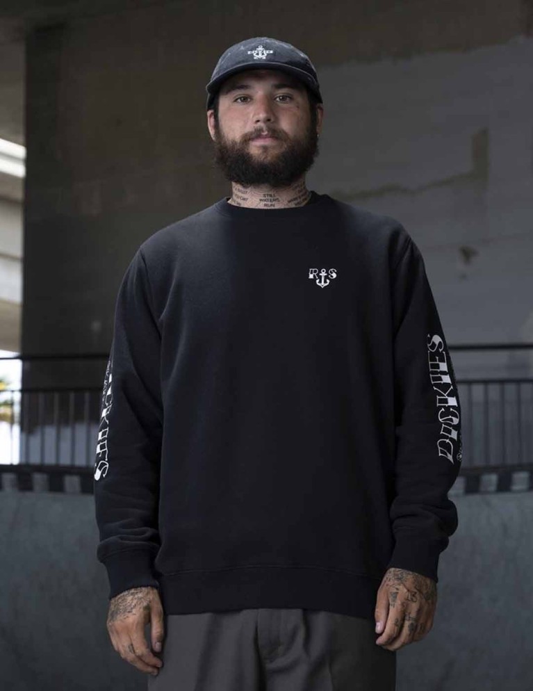 Sudadeira DICKIES x ronnie sandoval crew black
